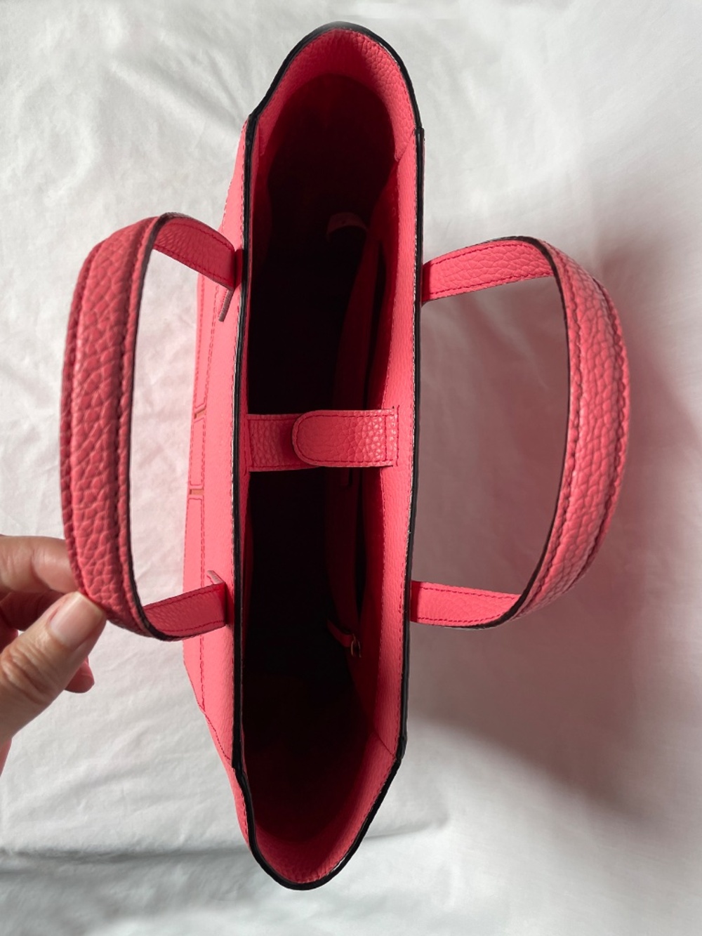 Kate Spade Pink Leather Tote Bow 12” - Picture 7 of 14